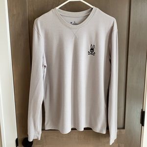 Psycho Bunny Gray Long Sleeve Thermal Size M